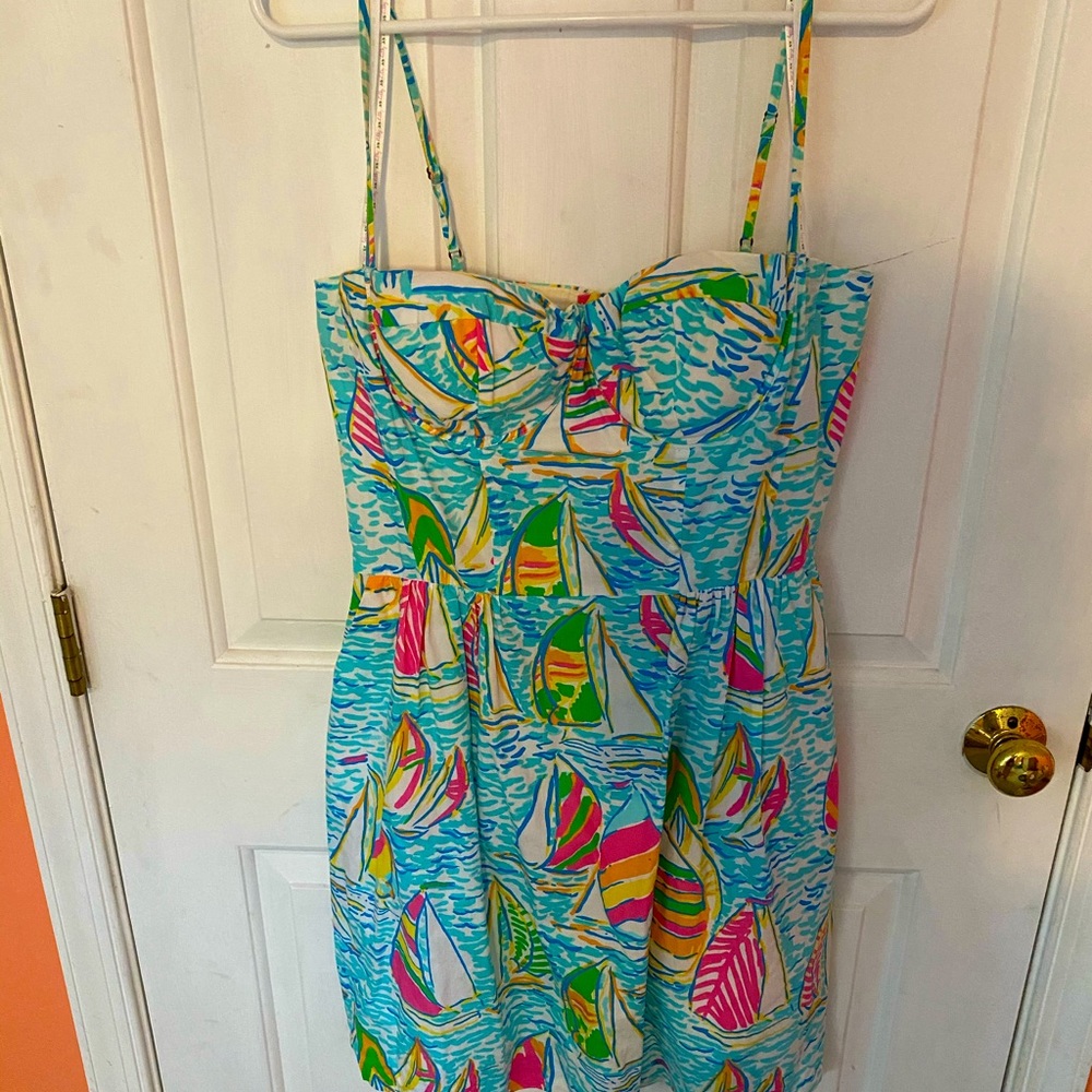 Lilly Pulitzer You Gotta Regatta Sailboat Dress